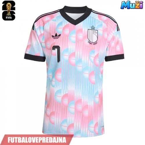 Lacne Muži Futbalové dres Belgicko Kevin De Bruyne #7 MS 2026 Krátky Rukáv - Preč